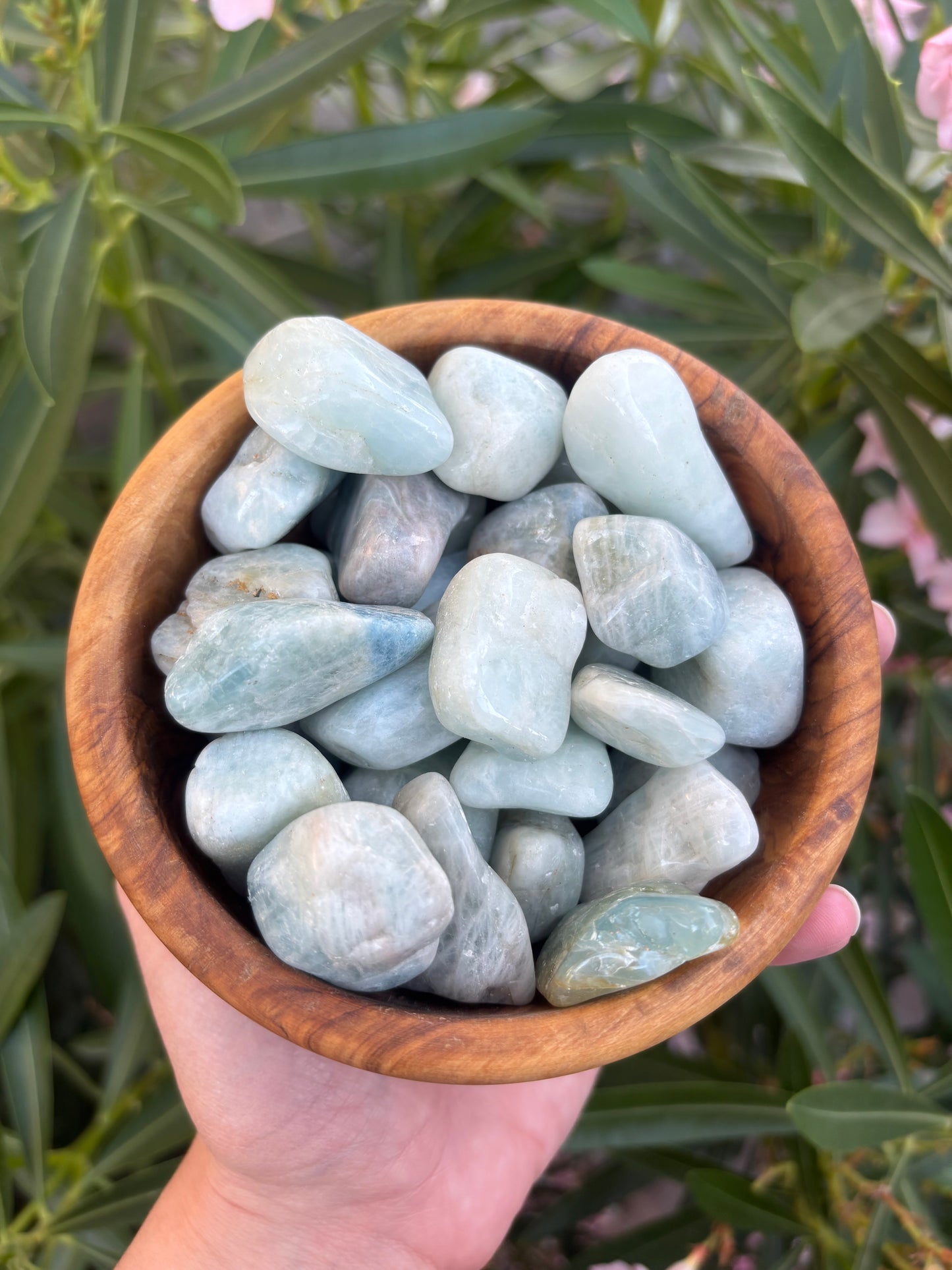 Tumbled Aquamarine