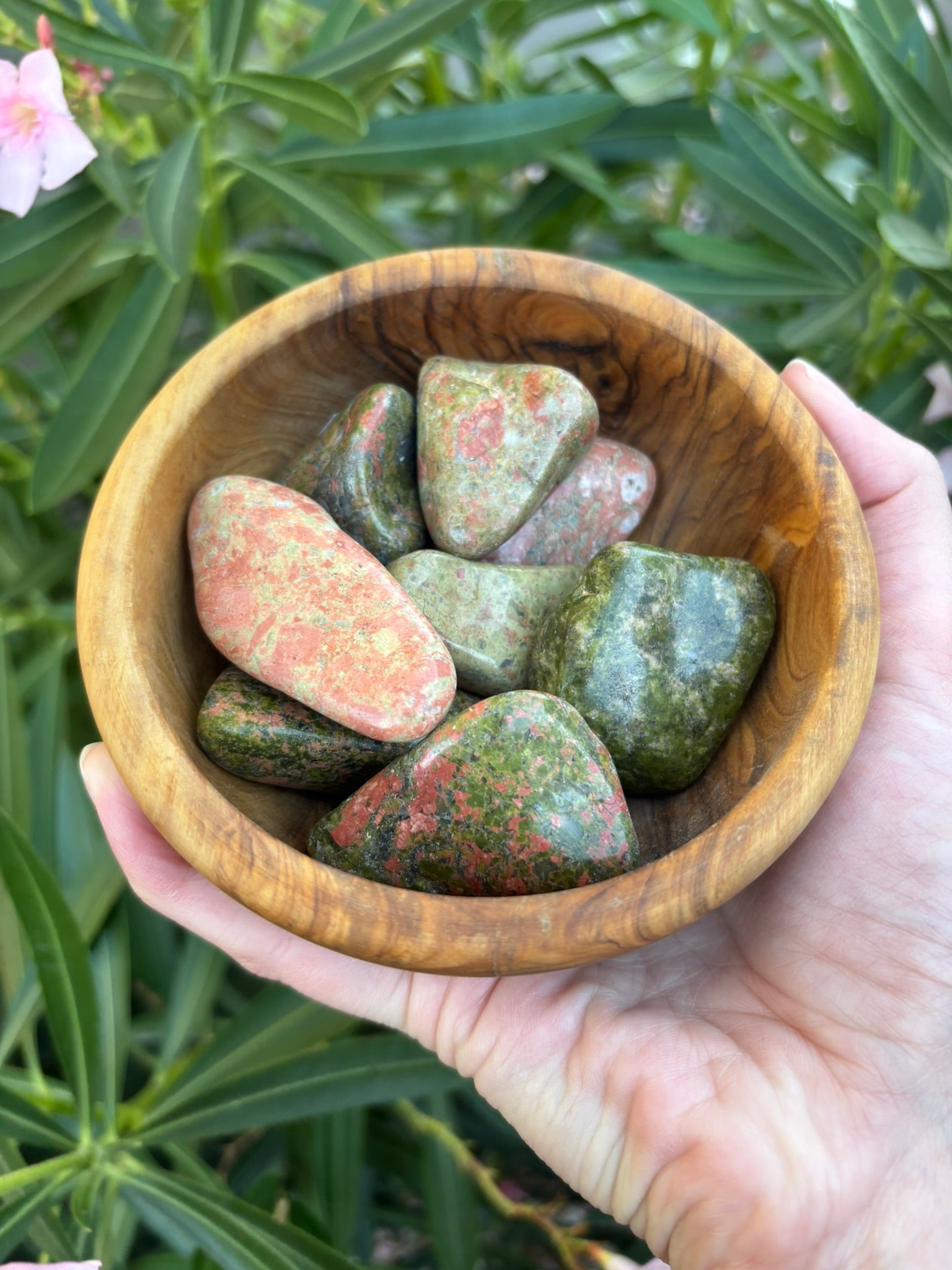 Tumbled Unakite