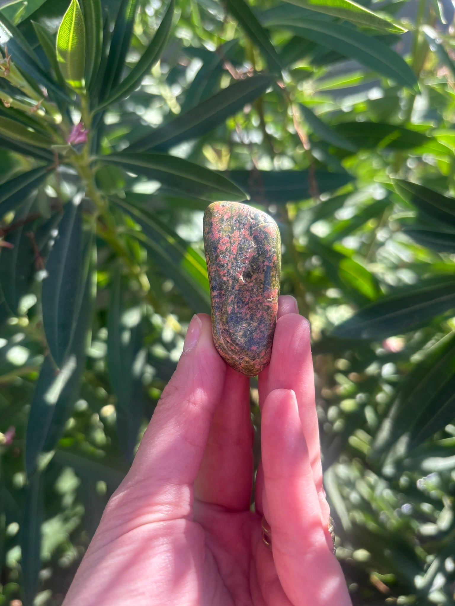 Tumbled Unakite