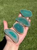 Teal Agate Slice