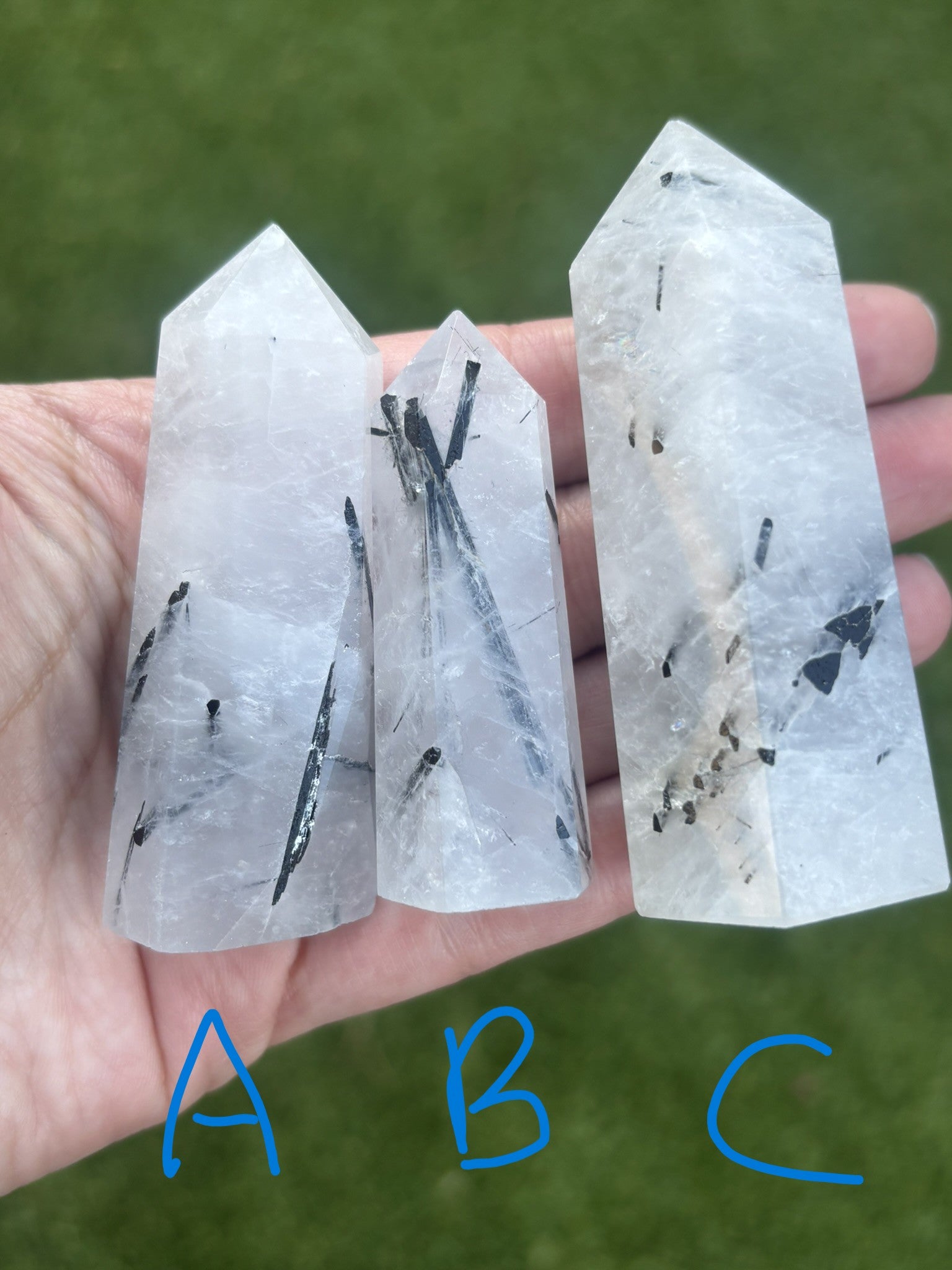 Tourmaline Quartz Tower