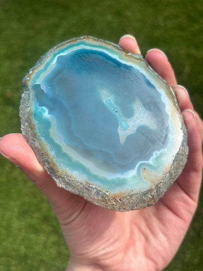 Blue Agate Slice