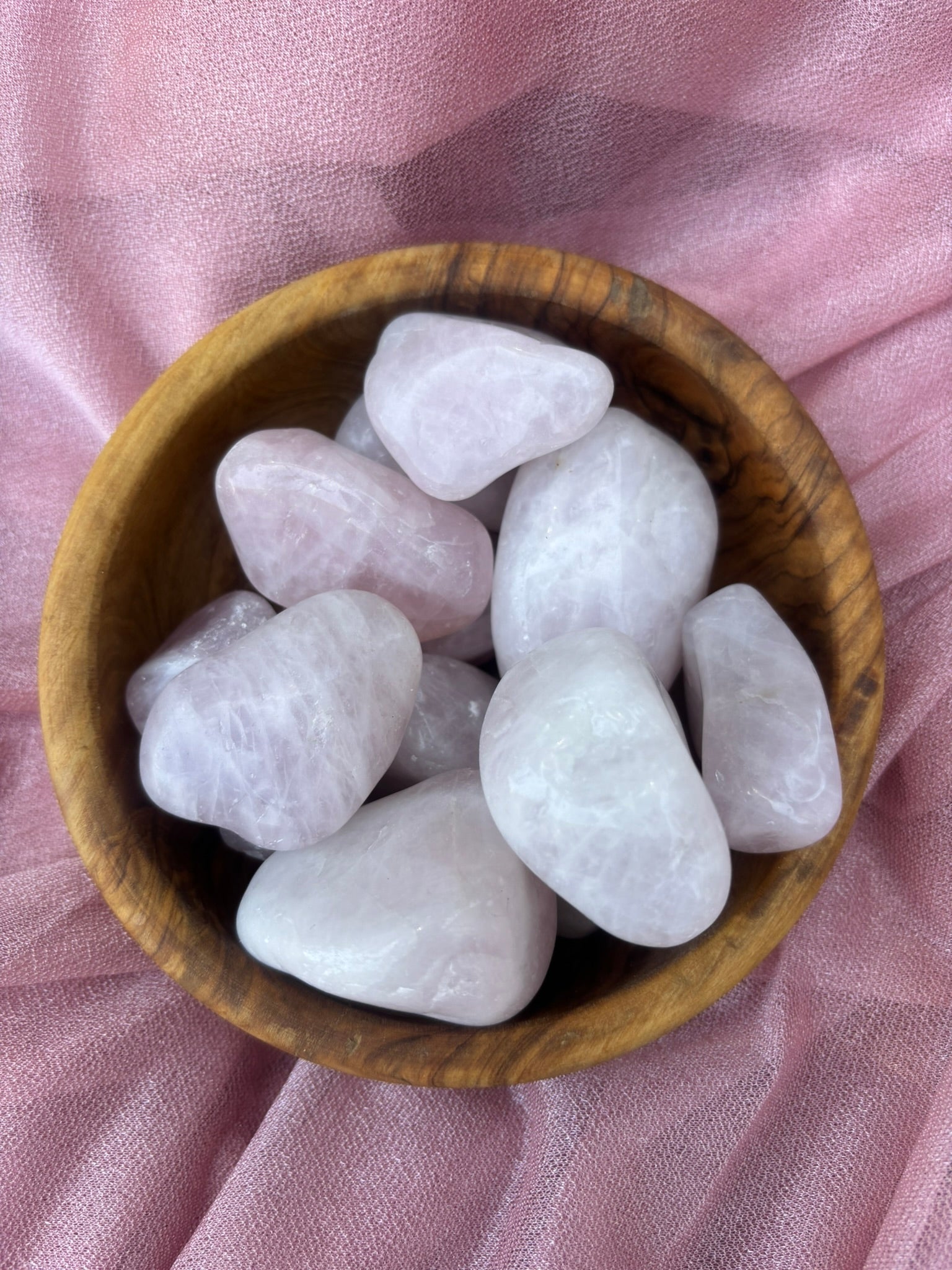 Tumbled Rose Quartz