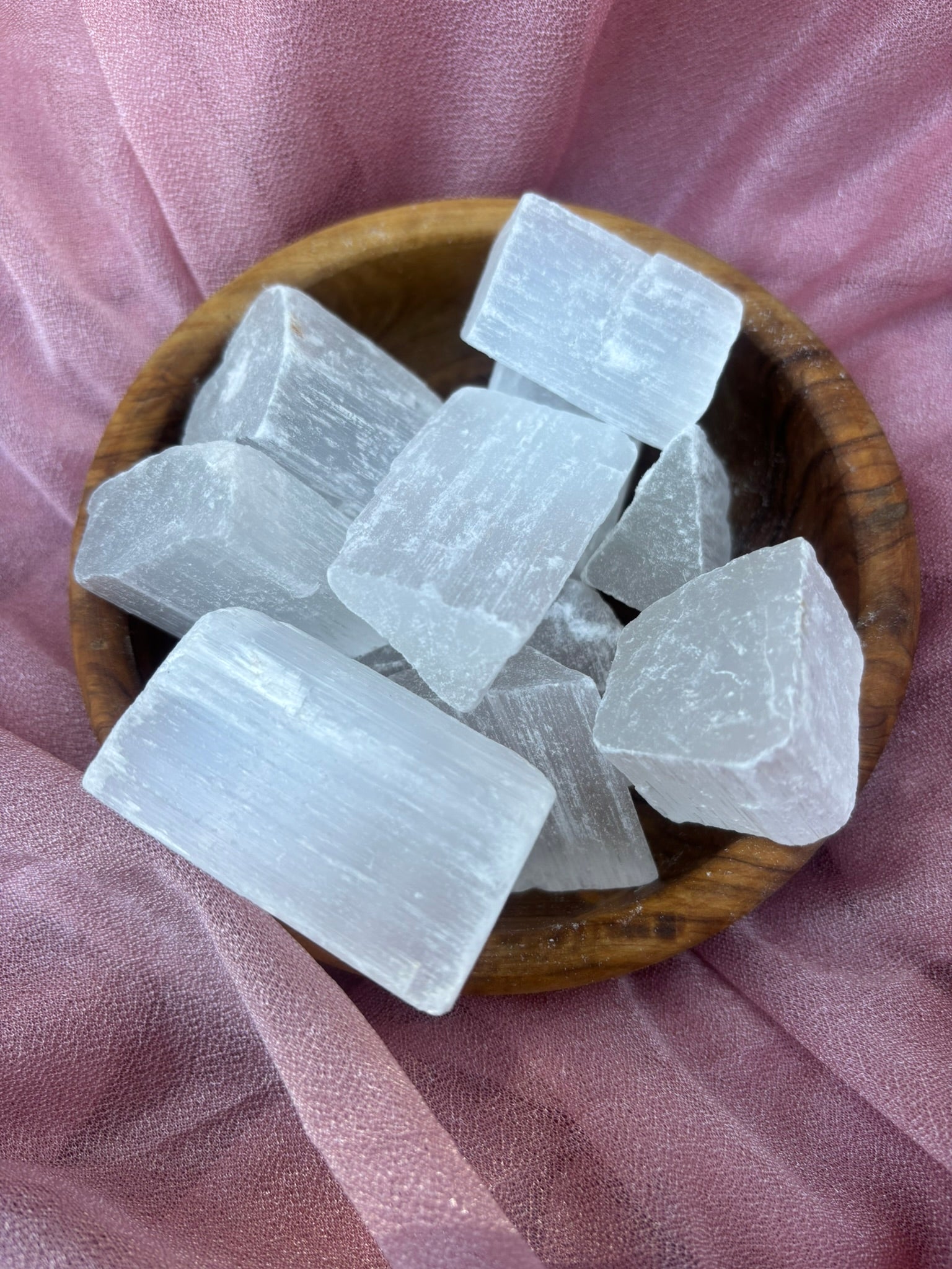 Raw Selenite Brick