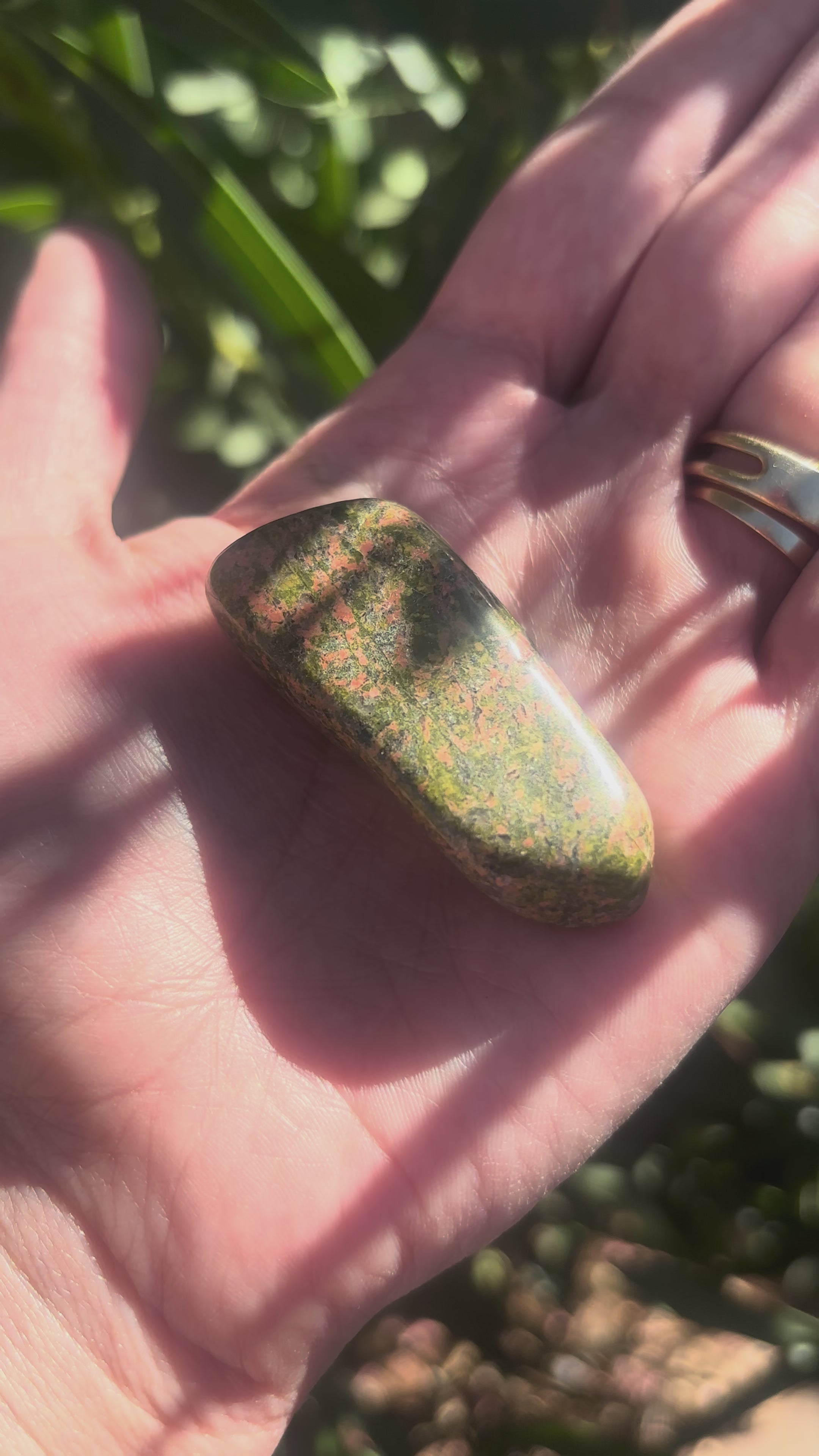 Tumbled Unakite
