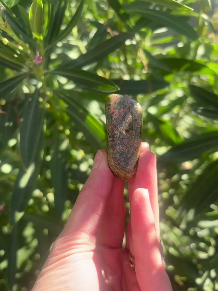 Tumbled Unakite