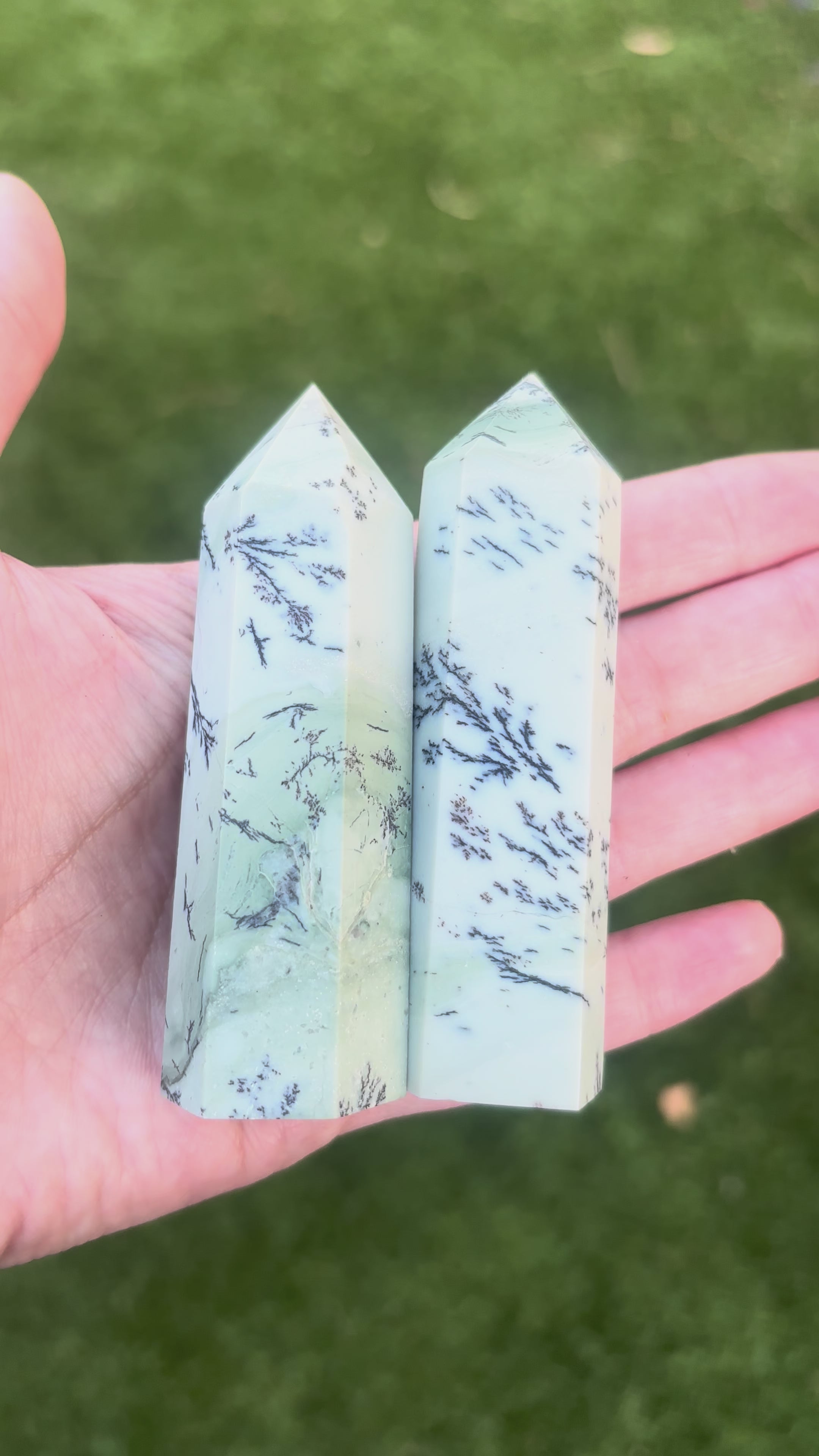 Dendritic Agate Tower Point